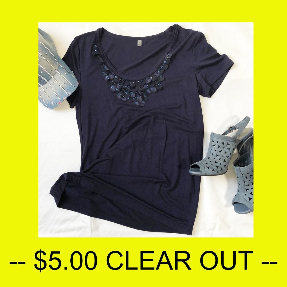 Navy Top